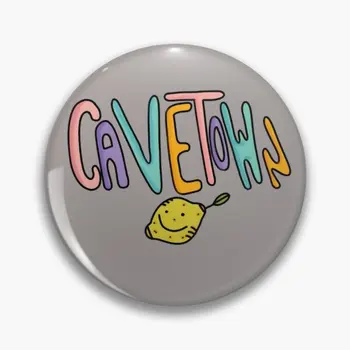Cavetown Адаптивни Софт Бутон На Жени Икона Женски Метални Бижута Cartoony Декор Брошка Дрехи Мода Любовник Креативен Подарък Яка