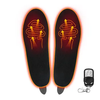 Електрически Стелки С Подгряване, Акумулаторна Топло За Крака С Дистанционно Управление, Ергономичен Дизайн, Зареждане Чрез USB, Подогреваемая Обувки За Мъже