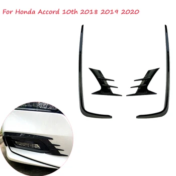 За Honda Accord 10th Авто Спойлер На Предната Броня, Спойлер, Фарове за мъгла, Декоративна Капачка От Въглеродни Влакна 2018 2019 2020 Аксесоари