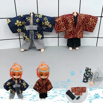 Ob11 детски дрехи кимоно Моли 1/12 BJD детски дрехи GSC тялото глина ръчна работа YMY стоп-моушън дрехи и аксесоари за кукли