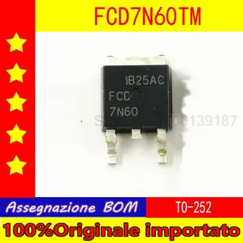FCD7N60TM 7N60 FCD7N60 TO-252 N-канален МОП-транзистори 7A 600