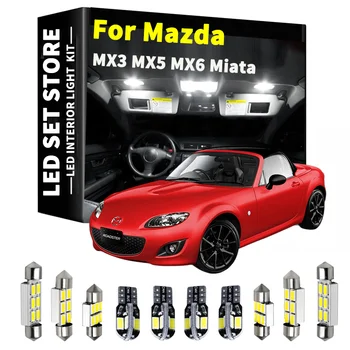 Canbus За Mazda MX3 MX6 Miata MX5 na nb nc nd 1990 1994 1995 1996-2020 аксесоари за Автомобила Комплект Led вътрешно Осветление