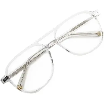 Качествена ретро-Реколта Солнцезащитная Рамки за очила Pilot Bigrim 58-17 с Двоен Мост, Унисекс, Ацетатная Рамки за Очила по Рецепта 5