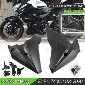 Аксесоари за мотоциклети Z 400 Bellypan Долния Спойлер на Двигателя Защитен Обтекател на Капака Подходящ за Z400 Bellypan 2018-2022