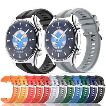 22 мм Силикон каишка за Честта Magic Watch 2 46 мм Каишка за Часовник Гривна Спортни Смарт часовници Взаимозаменяеми Каишка За Huawei Honor GS 3