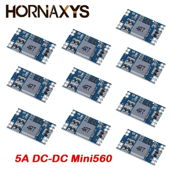 10шт 5A DC-DC mini560 стъпка надолу стабилизирано модул захранване напрежение на изхода 3,3 5 В 9, В 12 и В Mini 560 DC DC 5 В 12v/5A