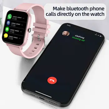 LIGE Смарт Часовници За Жени Bluetooth Smartwatch Тренировка на Дишането Мониторинг на Сърдечната Честота Водоустойчив Цифров Часовник Мъжки Reloj Hombre 4