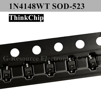 (100шт) 1N4148WT SOD-523 SMD 0603 переключающий диод 1N4148W (маркиране A)