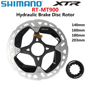Shimano XTR MT900 Хидравличен Спирачен Диск Ротор Централно заключване 140/160/180/203 мм Велосипеден Спирачния Диск на Ротора