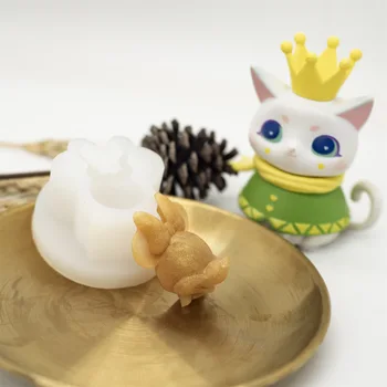 Главата на мишката и форма на лук силиконова форма на Оригами Форма За Торта Кавайные Аксесоари Торти на Коледна Украса за Коледа 3