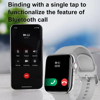 DT8 Max Смарт Часовници 2,0-Инчов HD Екран Оригинал за Мъже Bluetooth Предизвикателство NFC Серия 8 Smartwatch Контрол на Температурата 1
