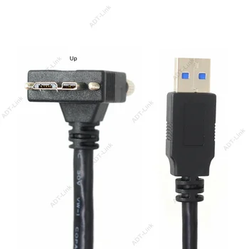 Промишлени кабели за свързване на камера USB 3.0 FA кабел за робот Micro-B за Hikvision, Basler, Balsa, ДЖЕ, FLIR, OMRON, Viewkks