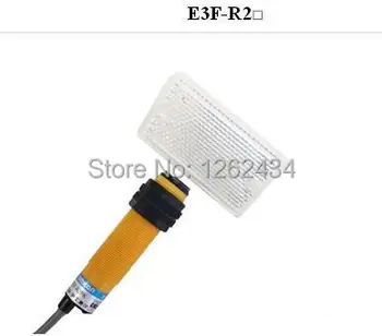 E3F-R2P2 PNP нормално затворен отразяващ рефлектор постоянен ток 24 В с три линии за подаване на
