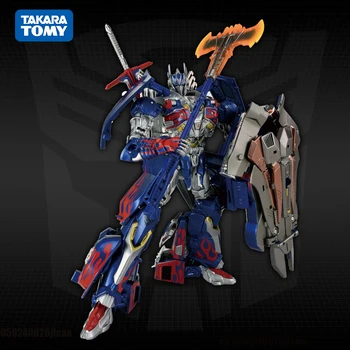 TAKARA ТОМИ Филм Transformers 5 TLK-15 L Optimus prime Истински Действаща Деформационная Играчка Колекция Хоби Играчка за Подарък