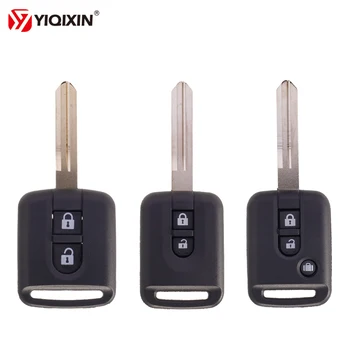 Калъф за дистанционно на ключа на Автомобила YIQIXIN за Nissan Micra 350Z Navara X-TRAIL Qashqai Primera Note Almera Y61 NV200 Ключодържател 2/3 Бутони