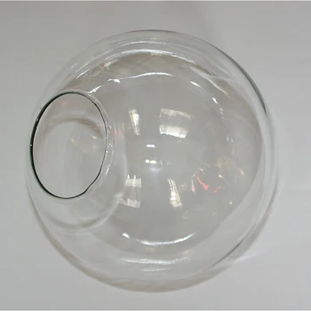 Прозрачни стъклени абажури D13cm D15cm D20cm глобус делото лампи за подвесного осветително тяло полилей лампа резервни части аксесоар фитинг на лампата