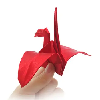 Магията На Журавля (Магическа Оригами) Магически Трик На Хартиен Госпожица Отблизо Магически Подпори Улични Аксесоари Ментализм