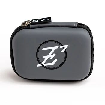 Добра опаковка ! EZ Tattoo Mini Case Пътна Чанта с Правоъгълна Форма Преносим Защитен Калъф EZ Лого, Цип forTattoo Обзавеждане 1