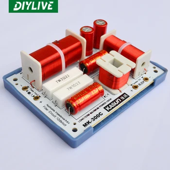 DIYLIVE KASUN 2 MK-300C 3, канал 3 динамика (високо стъпка + средни бас) машина за висока точност говорител делител на звука делител на честота