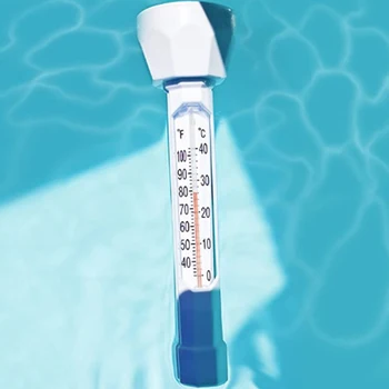 Практичен Плаващ Термометър За Басейн, Многофункционален Здрава Спа Хидромасажна Вана, Измерване На Температура Езера 2