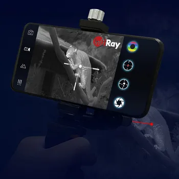 InfiRay Инфрачервен Тепловизор Скоба От Алуминиева Сплав, устойчива на плъзгане Дръжка Камера на Мобилен Телефон за DP09 DV-D13L 5
