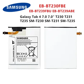 Оригинален таблет SAMSUNG EB-BT230FBE EB-BT239FBU EB-BT239ABE 4000 mah Батерия За Samsung Galaxy Tab 4 7,0 