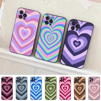 Калъф За телефон Love Heart за iPhone 14 11 12 13 Mini Pro Max 8 7 6 6S Plus X SE 2020 XR XS Funda Case