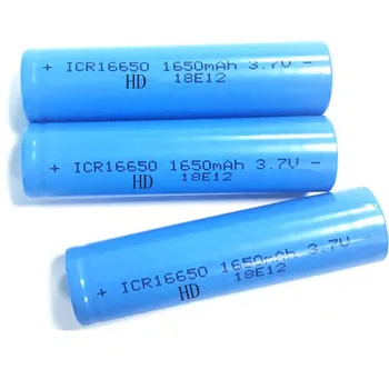 2-10 бр 1650 mah 3,7 В 16650 литиево-йонна Акумулаторна Батерия ICR16650 литиево-йонна батерия baterias за led фенерче цифрово устройство