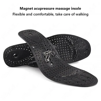 Силиконов Гел Магнитотерапевтические Стелки за Отслабване Отслабване Супинатор Обувки Подложки за Мъже Жени Масаж Грижа За Краката Подметка 1