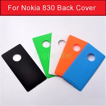 Един истински нов корпус на отделението за батерията за Nokia 830 делото за Microsoft nokia lumia 830 делото задната част на кутията + 1 бр. фолио безплатно