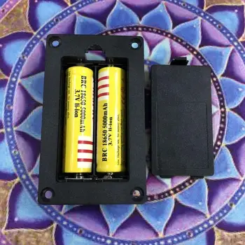 2x18650 Литиево-йонна Батерия, Калъф за носене на Притежателя клетъчна Батерия Кутия За Съхранение на Контейнера Пластмасови Аксесоари САМ
