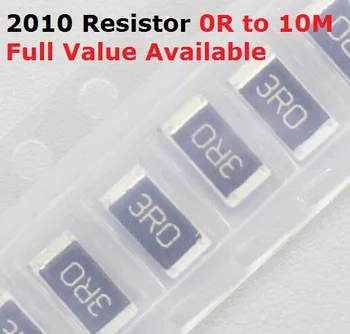 100 бр./лот SMD Чип 2010 Резистор 750R/820R/910R/1/1,1 ДО 5% Съпротива 750/820/910/Ω 1/1.1/k Резистори 1K1 Безплатна доставка