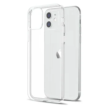 Ултра тънък Калъф За iPhone 14 12 11 13 Pro Mini 6s 6 8 7 Плюс 5 5S X Xs Max Xr SE 2020 SE3 Прозрачен Калъф Силиконов Калъф