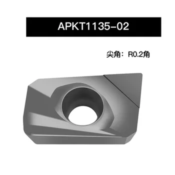 1 БР. APKT ППР Diamond струг APKT113502 APKT113504 APKT160402 APKT160404 Струг инструмент с ЦПУ с индексируемой вложка 1