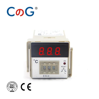 CG E5C4 0-399 Градуса Интелигентен температурен Регулатор С Основната Фурна Регулиране Монтаж AC220V Реле Гнездо Набиране на Кода Контролер 1