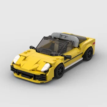 MOC 911targa състезателни спортен автомобил Автомобил Шампион на Скоростта на Състезател от градивните елементи Тухла Творчески Гаражни Играчки за Момчета, Подаръци
