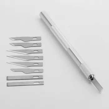 DRELD 9 Ножове, Инструменти За Дърворезба Плодове Храната Занаят Скулптура Гравиране Нож Скалпел САМ Режещ Инструмент Ремонт на печатни Платки САМ Ръчни Инструменти