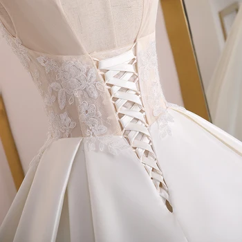 Fansmile Robe de Mariee Princesse de Luxe Сватбена рокля на Принцеса Буйни Сватбени Рокли FSM-105T 5