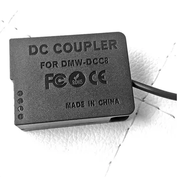 DCC8 Батерия DC Куплунг DMW-BLC12 BLC12PP за Panasonic Lumix DMC-FZ200 G5 G6 G80 G85 G5K GH2K GH2S Помещение Сменяем модул Превключване 4