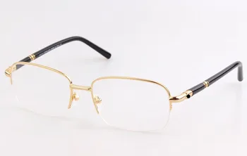 2021 MONT Марката Дизайн Реколта Бизнес Рецепта Рамки За Очила За Жени и За Мъже Късогледство Оптични Очила Рамка Със Случая MB528 4