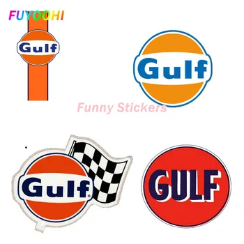 FUYOOHI Play Етикети Логото на Залива Винил Спонсор Vinyl Обвивка на Автомобила Креативни Стикери за Автомобили Графична Стикер Ремонт PVC Стикер Дръпна Цвете 0