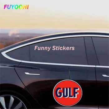 FUYOOHI Play Етикети Логото на Залива Винил Спонсор Vinyl Обвивка на Автомобила Креативни Стикери за Автомобили Графична Стикер Ремонт PVC Стикер Дръпна Цвете 5