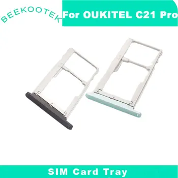 Нов Оригинален Oukitel C21 Pro Тава За SIM-Карти Слот за Държач За Карти на Държач За SIM-Карти Ремонт Резервни Части За вашия Телефон OUKITEL C21 Pro 0