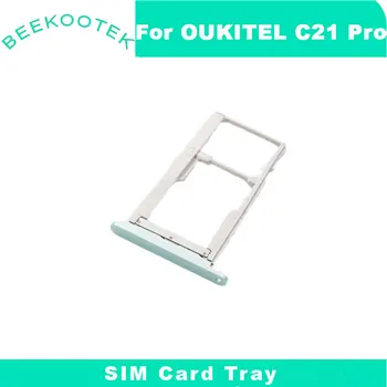 Нов Оригинален Oukitel C21 Pro Тава За SIM-Карти Слот за Държач За Карти на Държач За SIM-Карти Ремонт Резервни Части За вашия Телефон OUKITEL C21 Pro 1