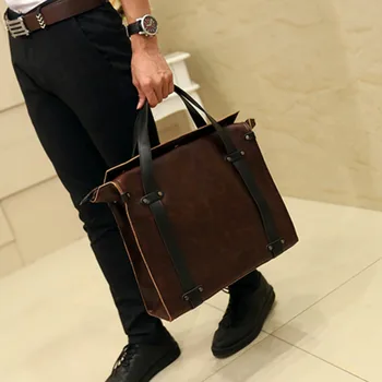 Мъжки чанти Han edition, кожени мъжки чанти, чанта, лечебното древни пътища, мъжка чанта през рамо, бизнес чанта