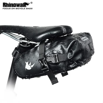 Rhinowalk 1.5 L Велосипедна Седельная Чанта За наем на велосипеди седалка Велосипеден Опашката светлоотразителни чанти Задна Кошница водоустойчив седельная чанта
