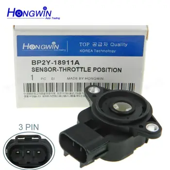 BP2Y-18911A Сензор за положение на педала на газта За Mazda Miata Protege 1.5 1.6 L L 1.8 2.0 L L 1997-2001 BP2Y-18911 22633AA140 198500-1030