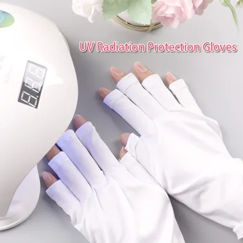 TSZS 1 бр./лот, ръкавици за защита от ултравиолетова светлина, led лампа, ръкавици За защита от Ултравиолетова радиация, гел За нокти, сешоар За нокти, обзавеждане За Дизайн на Ноктите 0