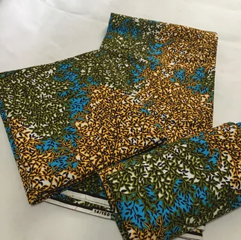 2022 100% памук висококачествен плат 6 ярда Анкара африкански щампи батик pagne истинска восъчна кърпа африкански стил
