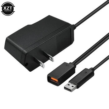 USB AC 100-240 v захранващ Адаптер САЩ/ЕС Штекерные Адаптери USB Зарядно Устройство за Microsoft За Xbox 360 XBOX 360 Kinect Сензор 0